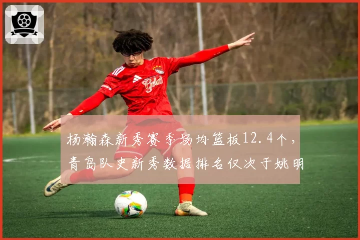 杨瀚森新秀赛季场均篮板12.4个，青岛队史新秀数据排名仅次于姚明